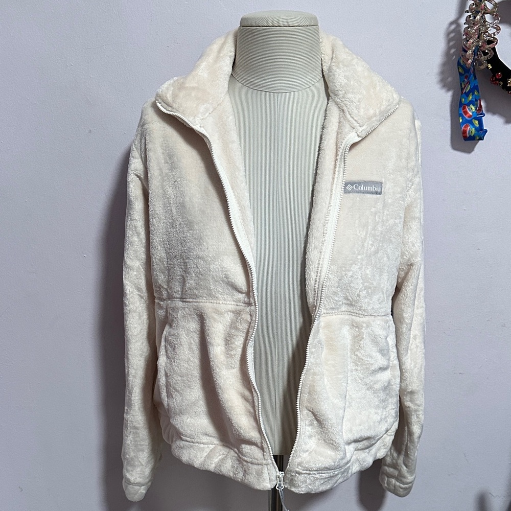 Columbia Women's Soft Cream Teddy Jacket